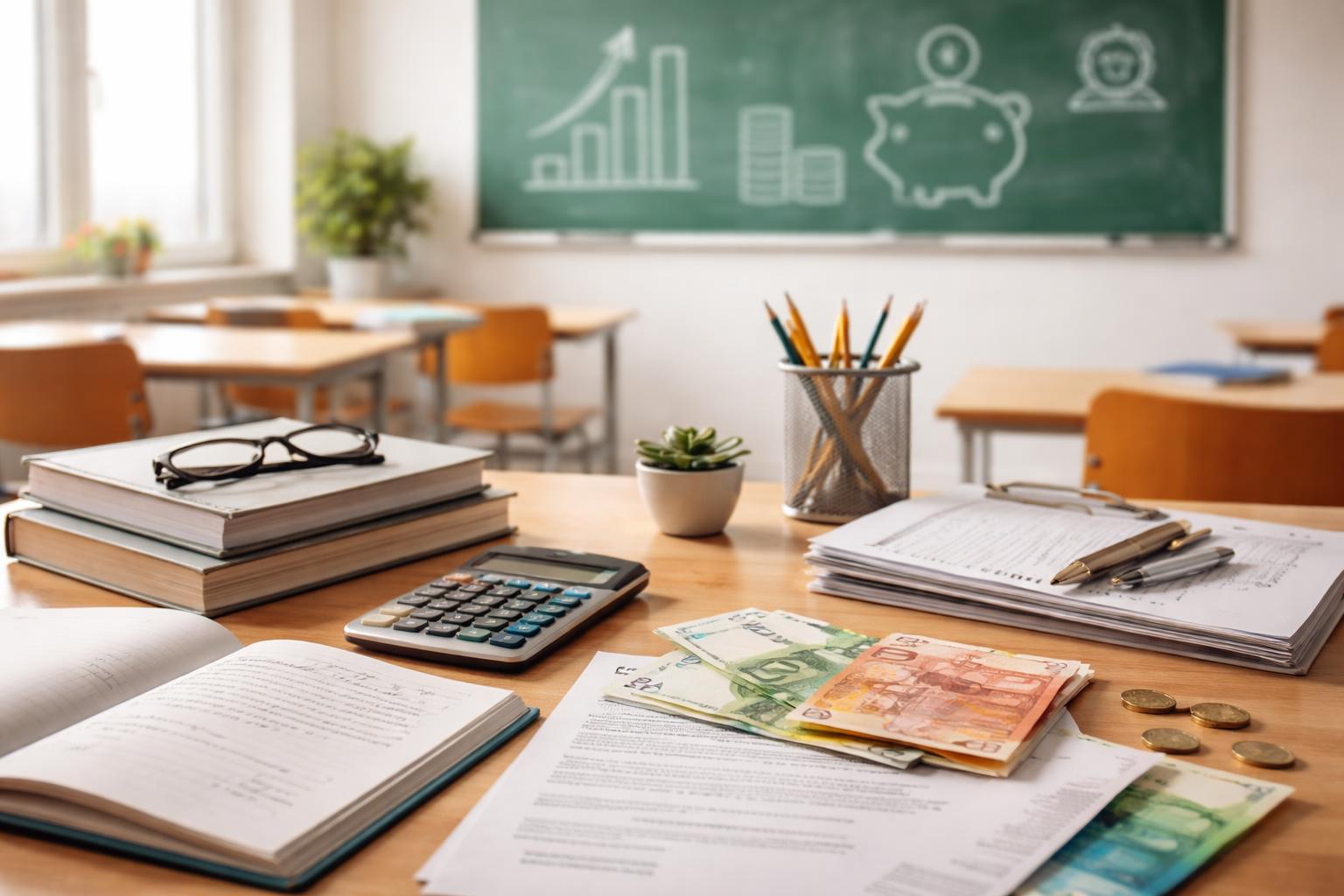 Redaktionelle Szene zum Thema „Finanzbildung an Oberstufen wird verpflichtend“
