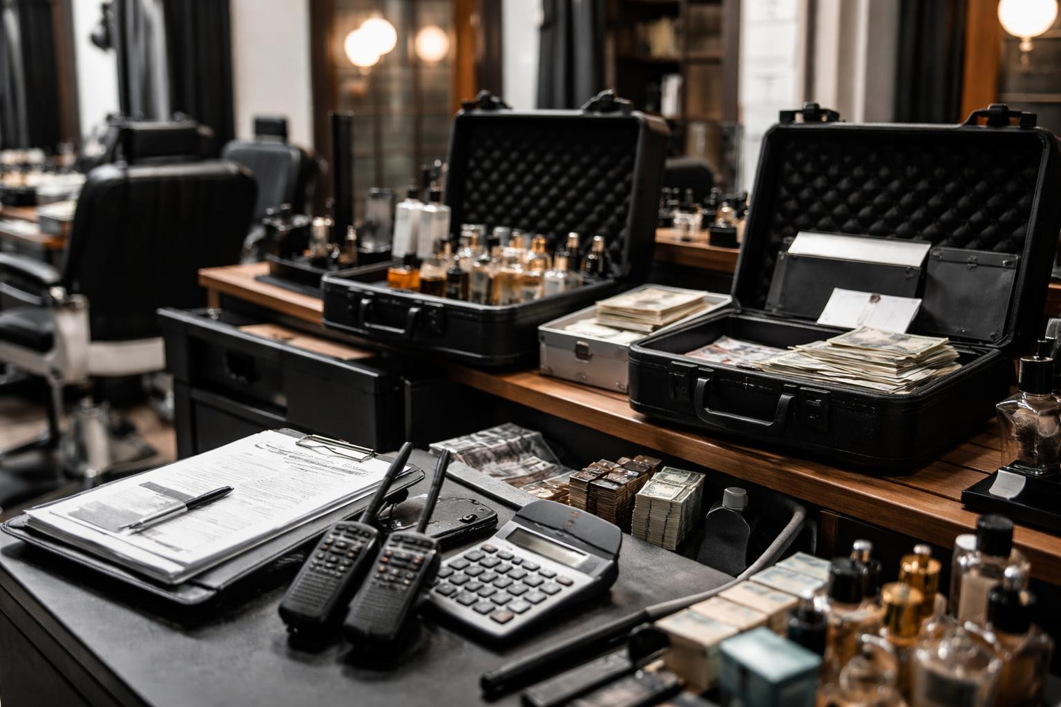 Redaktionelle Szene zum Thema „Finanzkontrollen decken 77 Verstöße in Barbershops in Oberösterreich und Salzburg auf“