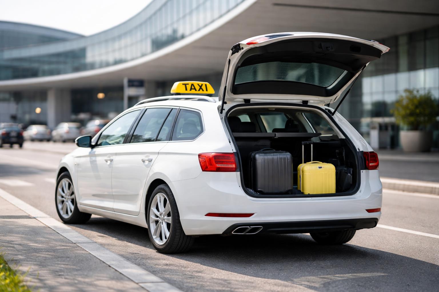Redaktionelle Szene zum Thema „Flughafentaxi mit Fixpreis kann bei Wien-Reisen günstiger sein“