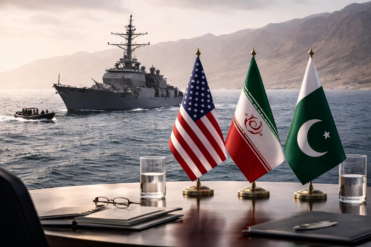 Redaktionelle Szene zum Thema „Fortschritte bei Gesprächen über ein mögliches Kriegsende zwischen den USA und dem Iran“