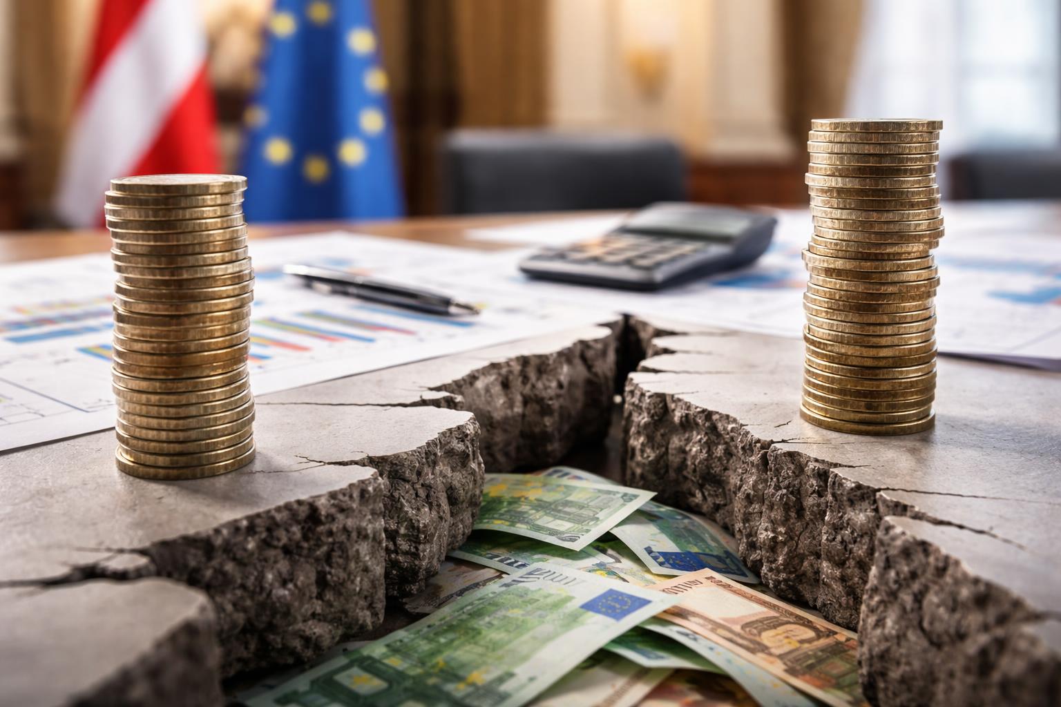 Redaktionelle Szene zum Thema „FPÖ kritisiert Marterbauers Budgetkurs wegen „Milliarden-Lücke““
