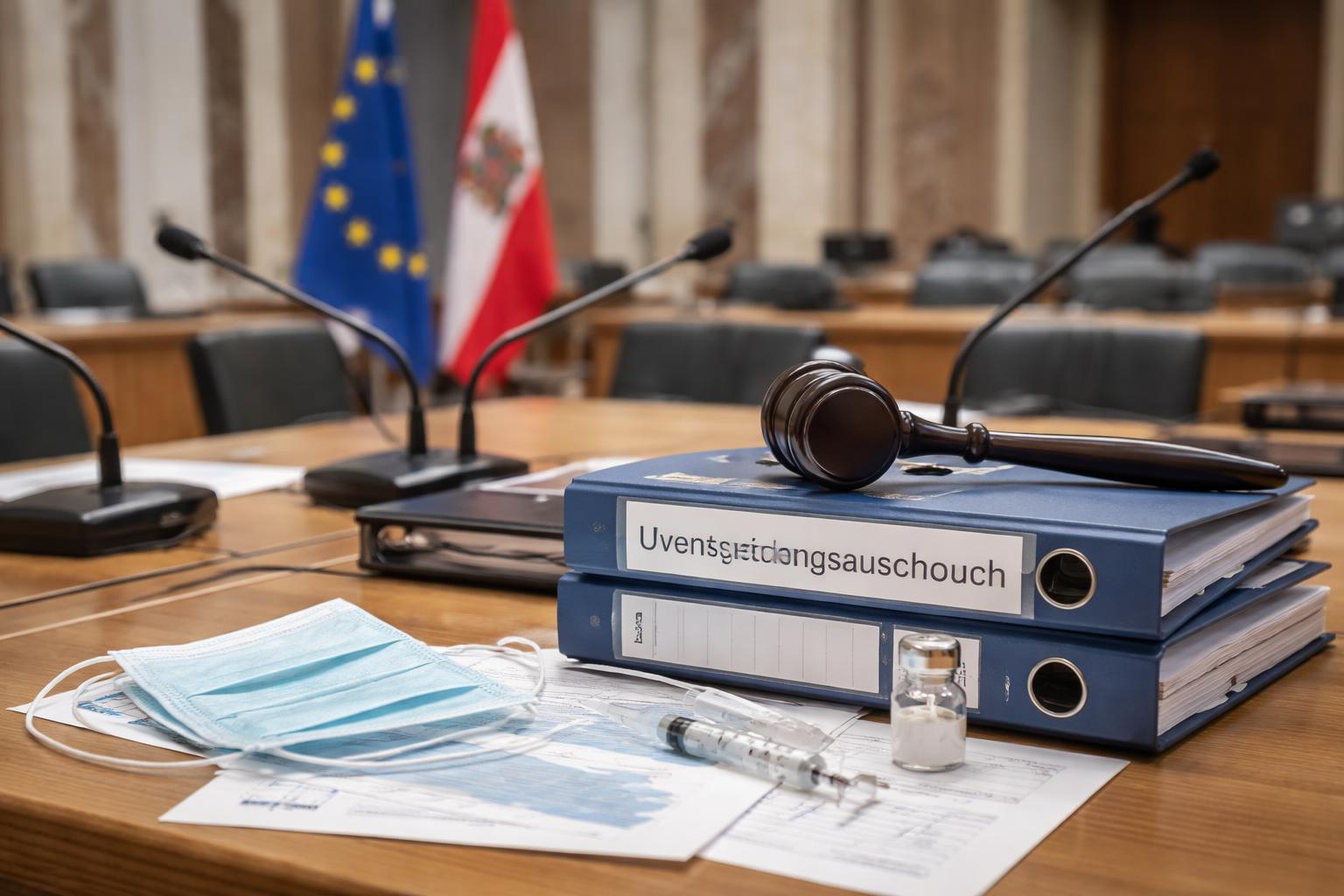 Redaktionelle Szene zum Thema „FPÖ plant Corona-U-Ausschuss nach Ende des Pilnacek-Verfahrens“