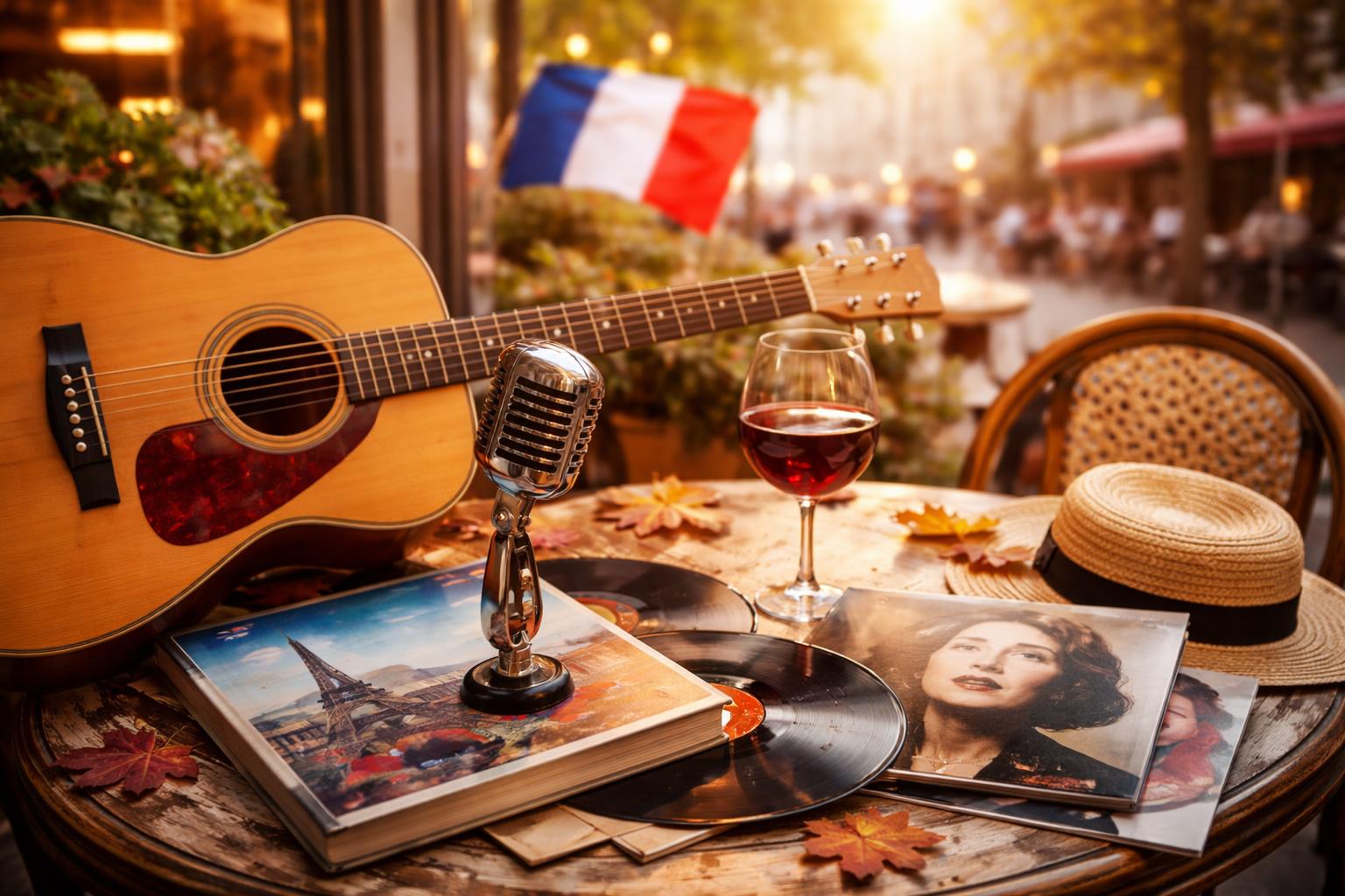Redaktionelle Szene zum Thema „Frankreich in 100 Chansons: Eine Reise durch die Geschichte des Chansons“
