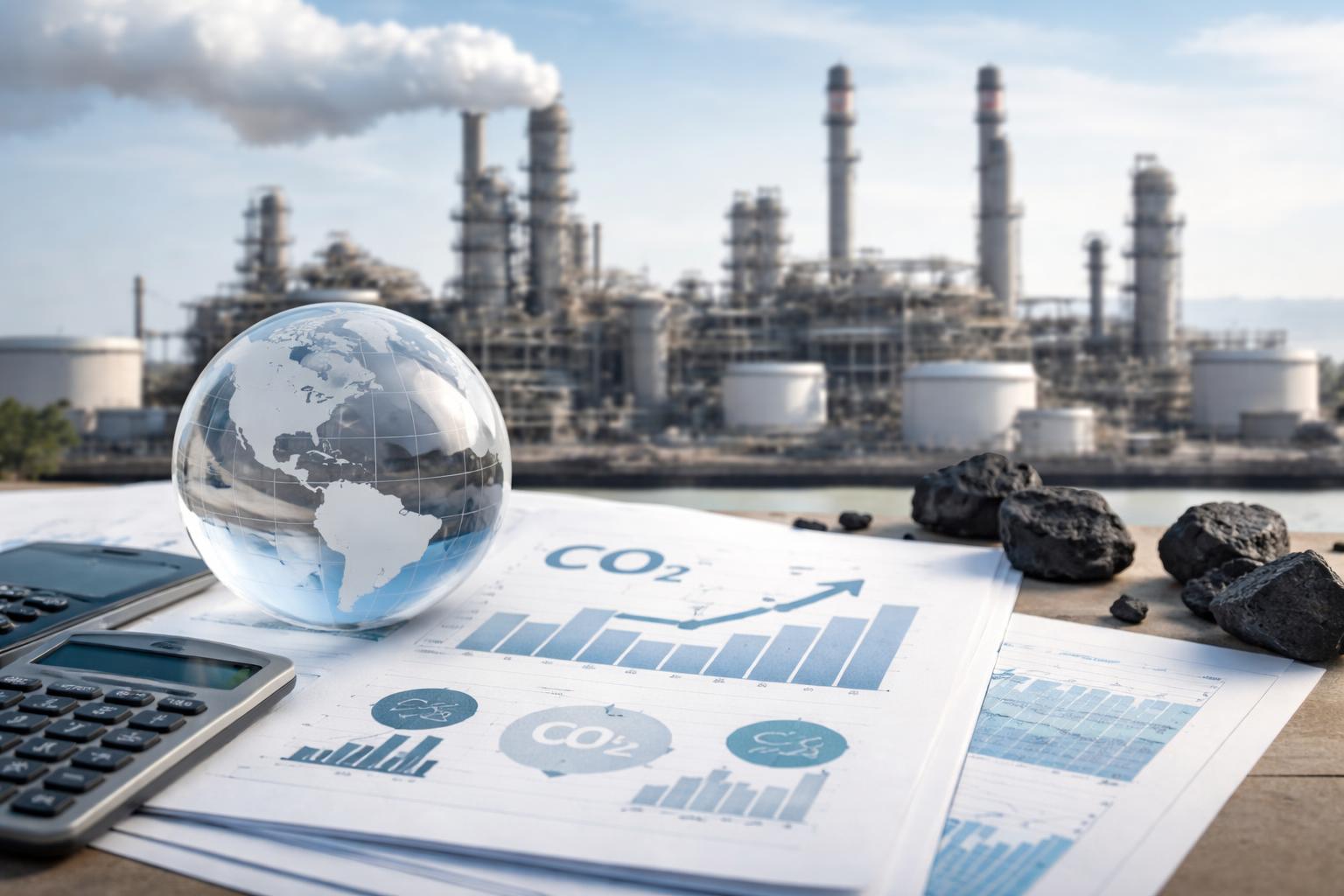 Redaktionelle Szene zum Thema „Französischer Konzern Totalenergies muss Kunden-Emissionen künftig ausweisen“