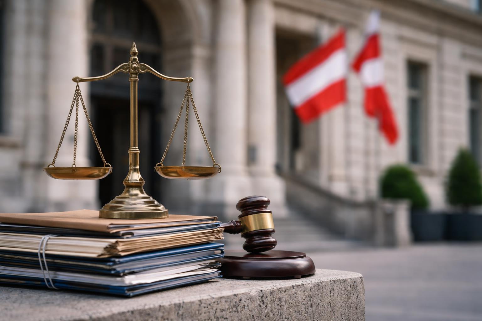 Redaktionelle Szene zum Thema „Freispruch für Ex-Generalsekretär Peterlik nun rechtskräftig“
