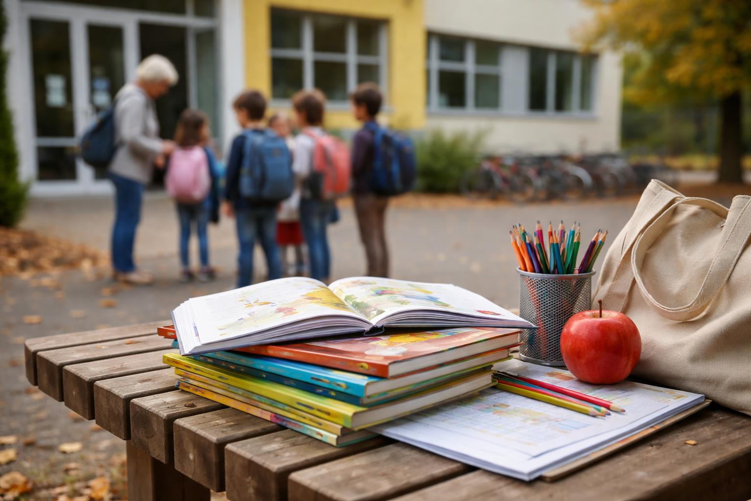 Redaktionelle Szene zum Thema „Freiwillige Lesepaten sollen Kinder beim Lernen unterstützen“
