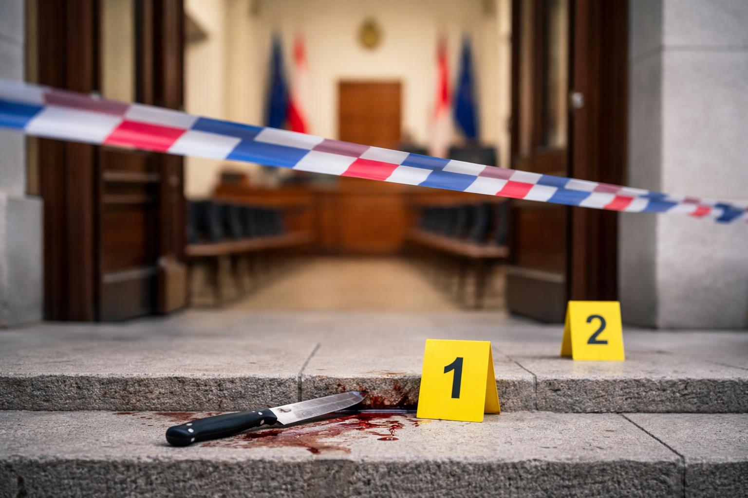 Redaktionelle Szene zum Thema „Fünf Männer wegen schwerer Gewaltserie im Pinzgau vor Gericht“