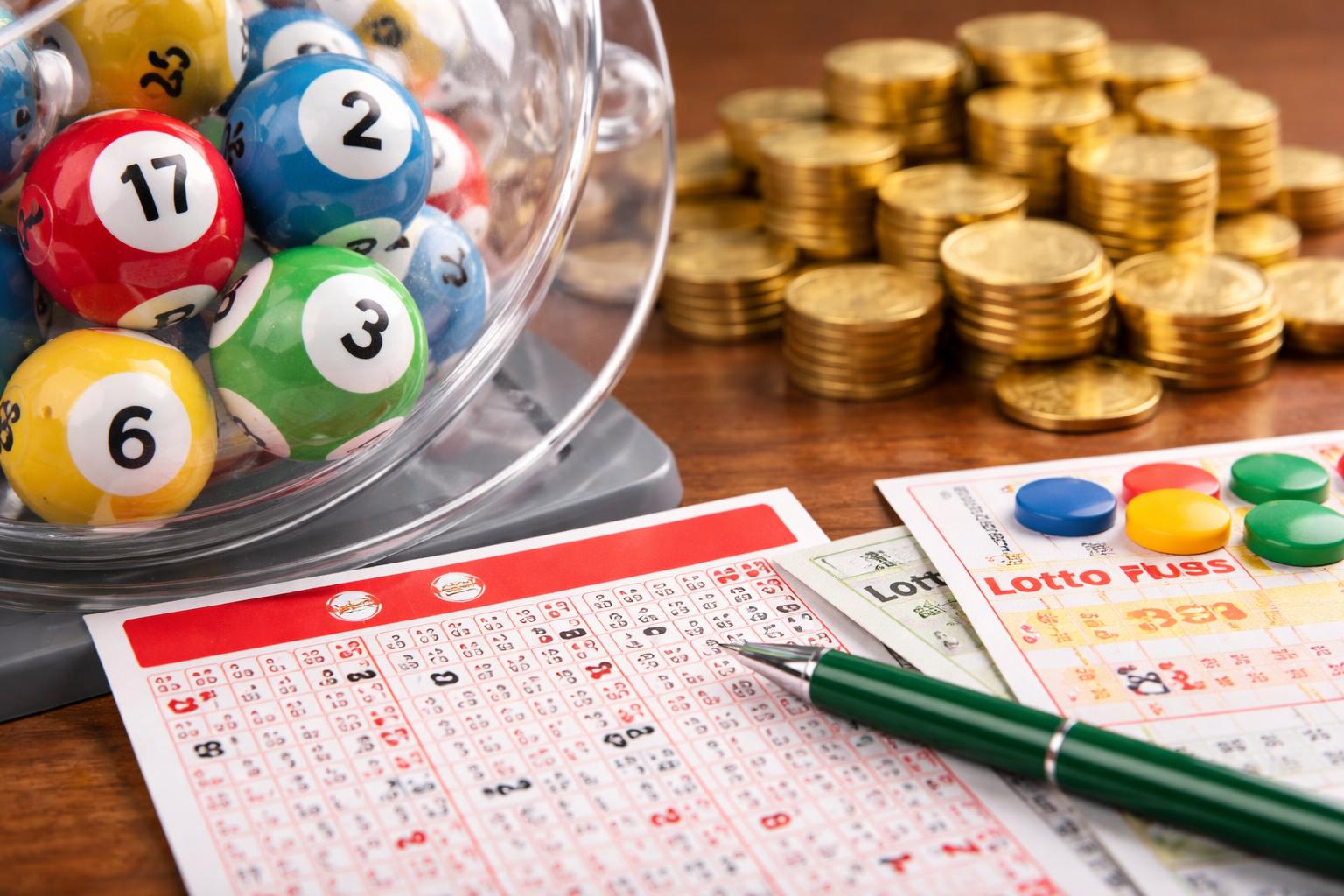 Redaktionelle Szene zum Thema „Fünffach-Jackpot bei Lotto 6 aus 45: Am Sonntag warten 5,5 Millionen Euro“