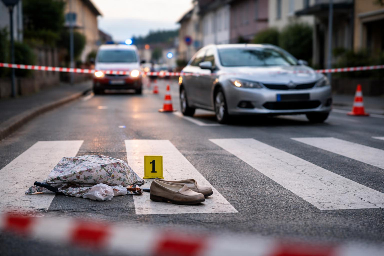Redaktionelle Szene zum Thema „Fußgängerin in Feldbach nach Zusammenstoß mit Pkw gestorben“