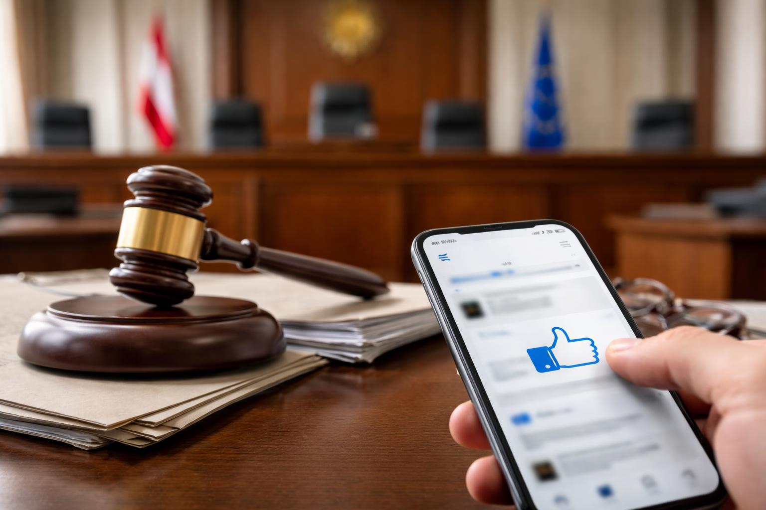 Redaktionelle Szene zum Thema „Gericht: Ein „Like“ reicht nicht für eine Beleidigung“