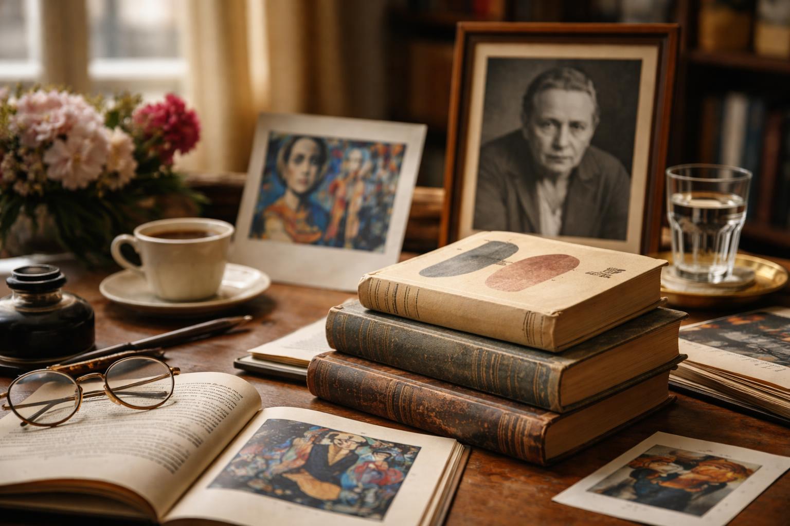 Redaktionelle Szene zum Thema „Gertrude Stein und die Kunst der Avantgarde: Neue Bücher zum 80. Todestag“