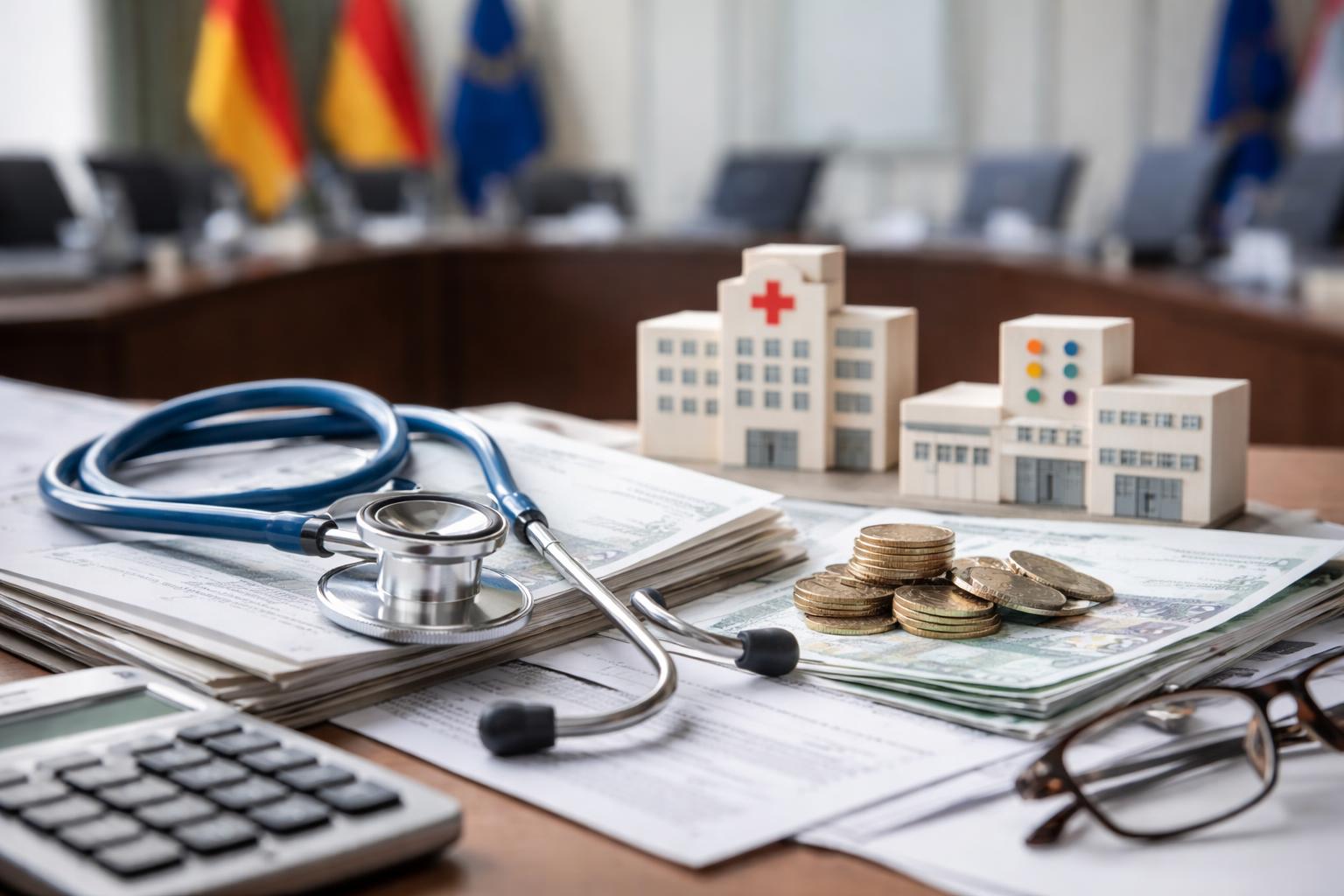 Redaktionelle Szene zum Thema „Gesundheitsreform: Einigung mit begrenztem Anspruch“
