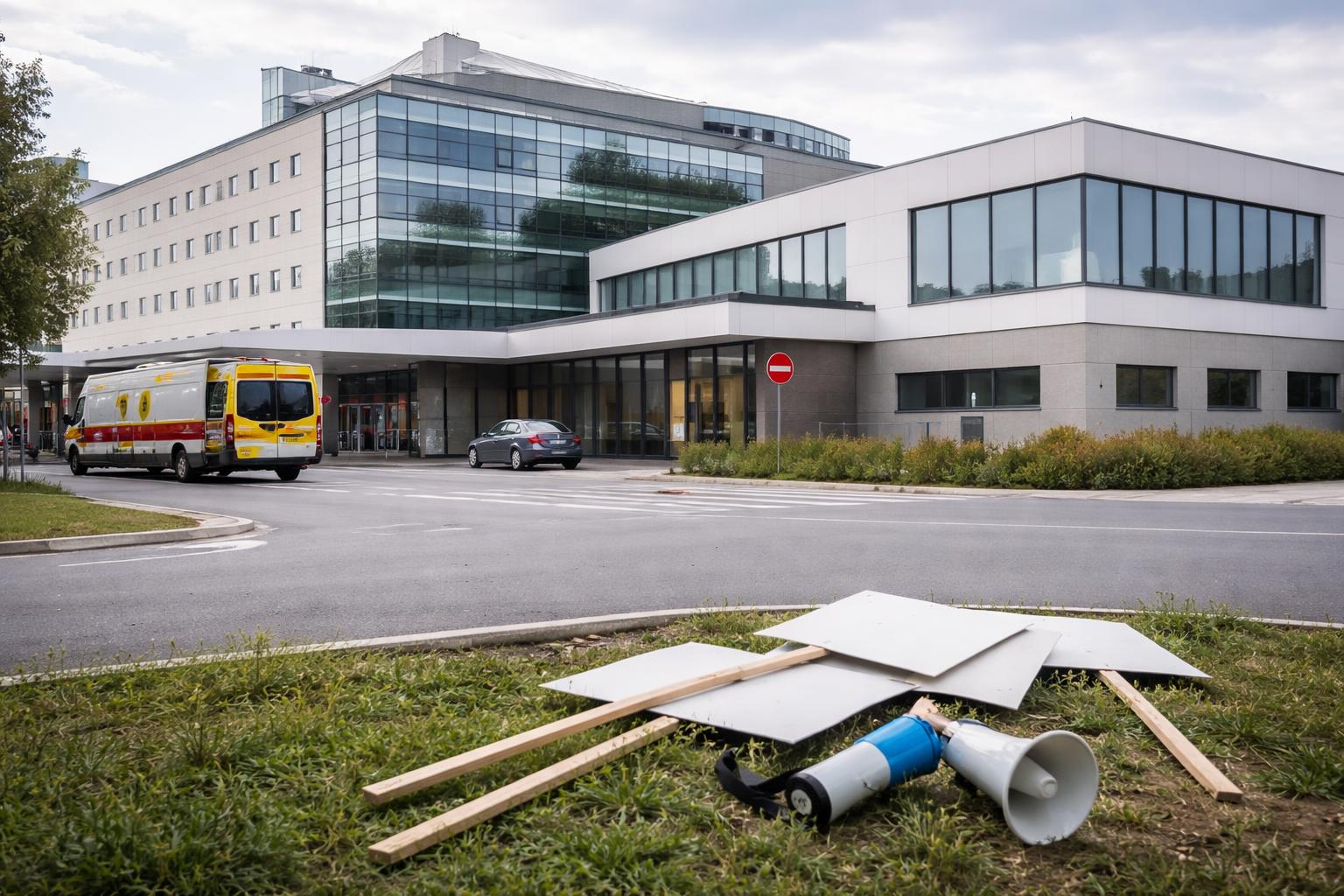 Redaktionelle Szene zum Thema „Gmünd ringt weiter mit Spitals-Aus und geplanter Gesundheitsklinik“