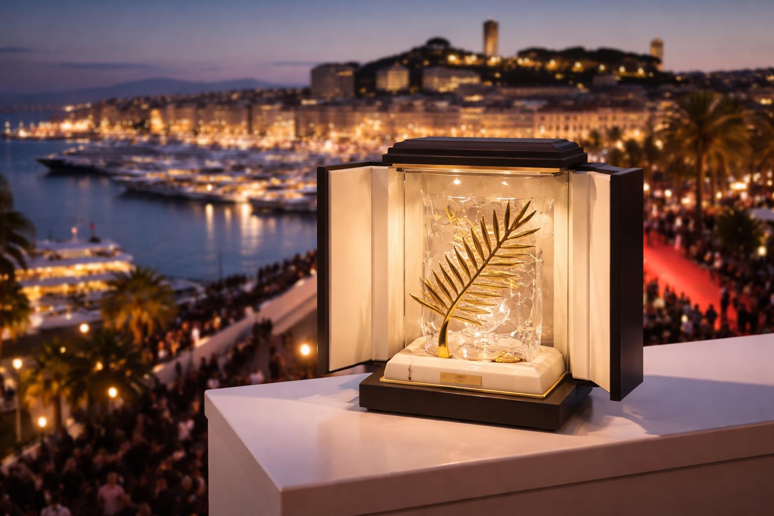 Redaktionelle Szene zum Thema „Goldene Palme in Cannes für Cristian Mungiu“