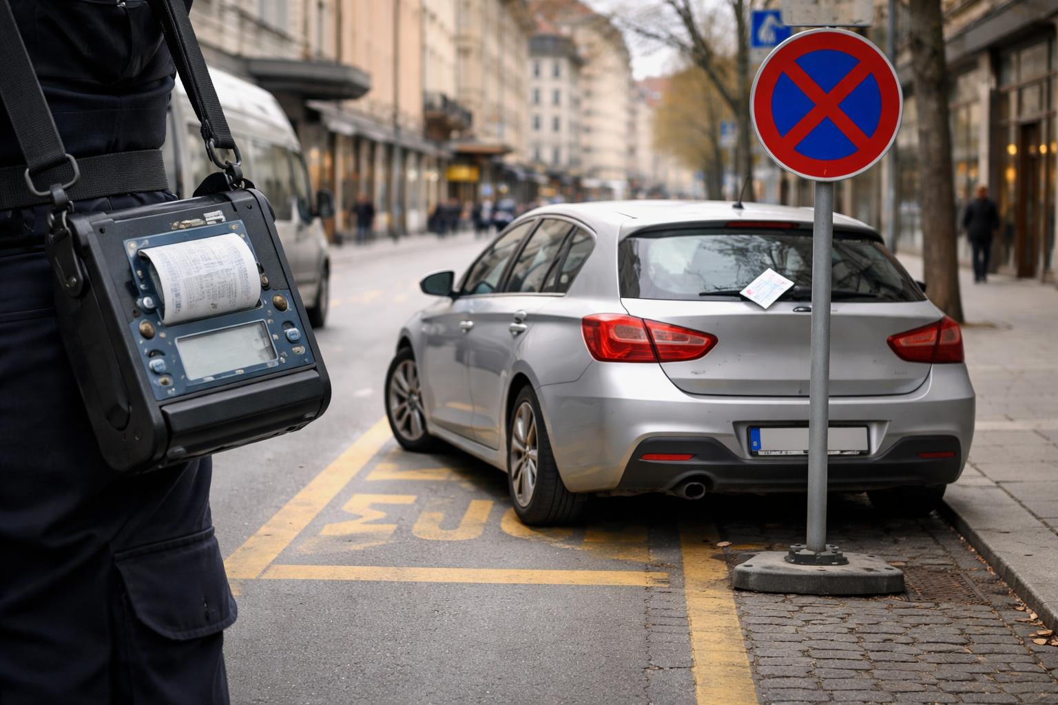 Redaktionelle Szene zum Thema „Graz hebt Strafen für Falschparker ab 2027 deutlich an“