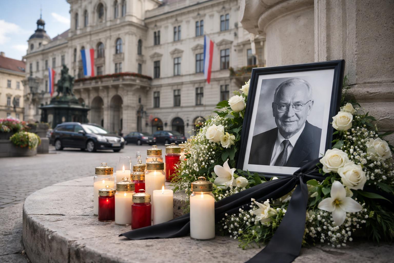 Redaktionelle Szene zum Thema „Graz trauert um Altbürgermeister Franz Hasiba“