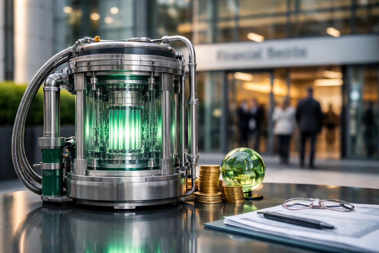 Redaktionelle Szene zum Thema „Grazer Thorium-Entwickler Emerald Horizon debütiert an der Wiener Börse“