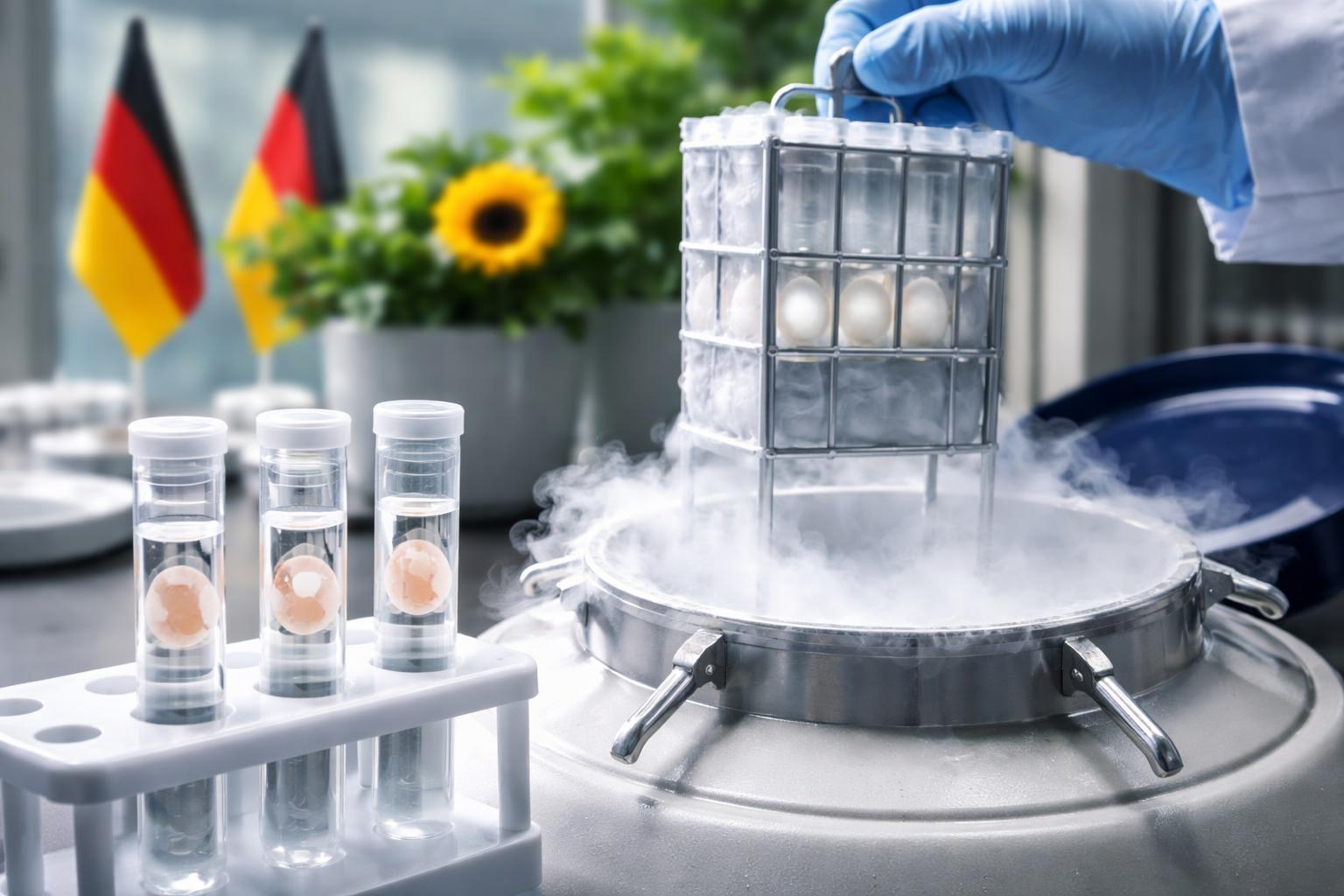 Redaktionelle Szene zum Thema „Grüne fordern Kostenübernahme für Social Egg Freezing“