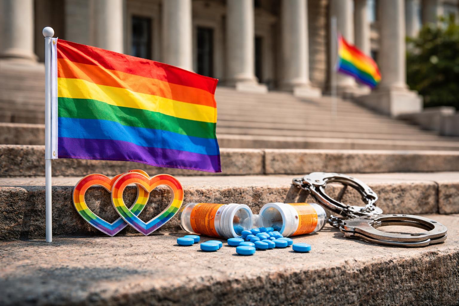Redaktionelle Szene zum Thema „Grüne fordern zum Pride-Monat schärferen Schutz für LGBTIQ-Community“