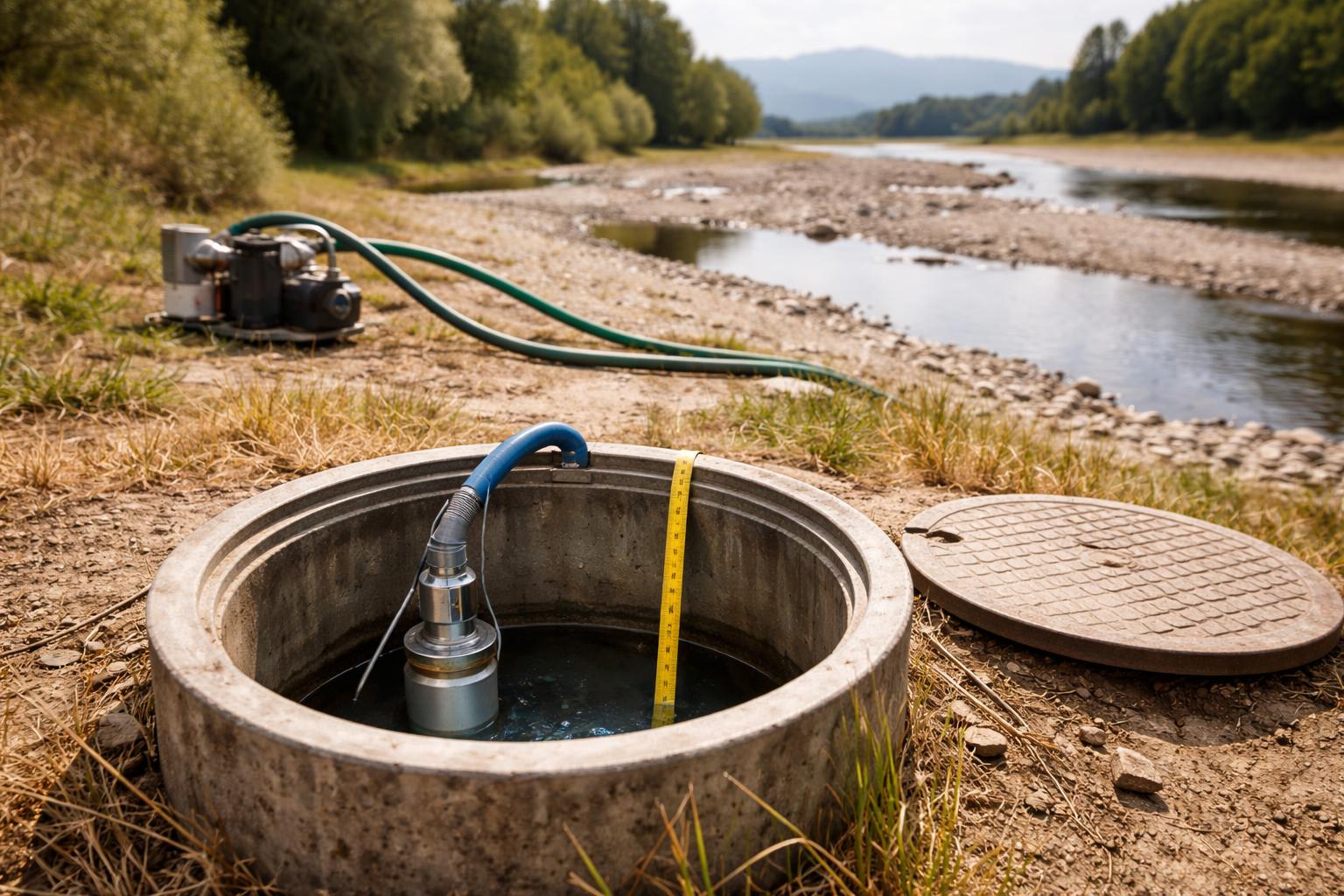 Redaktionelle Szene zum Thema „Grundwasserstände in Österreich weiter auf Talfahrt“