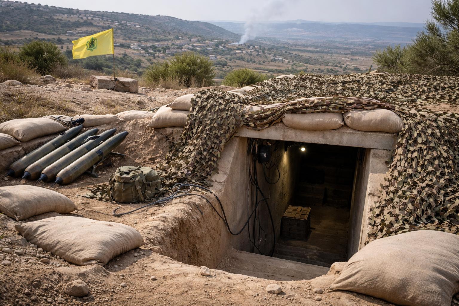 Redaktionelle Szene zum Thema „Hisbollah setzt im Südlibanon weiter auf verdeckte Infrastruktur“
