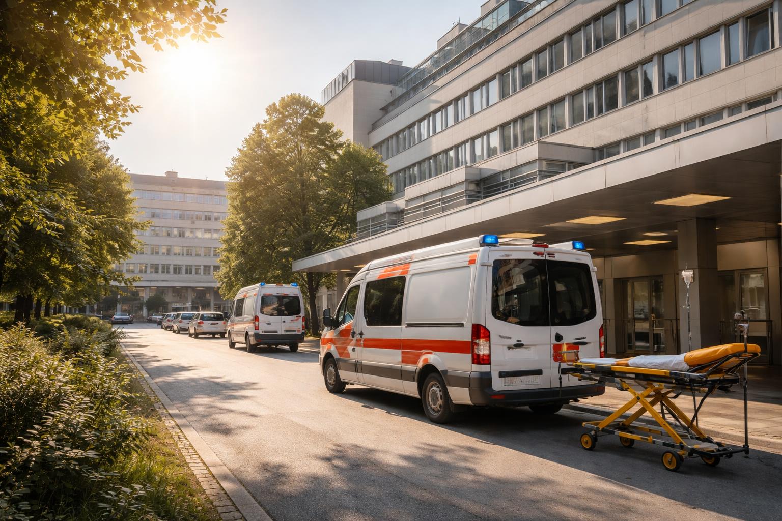 Redaktionelle Szene zum Thema „Hitze belastet Spitäler und Pflegeheime in ganz Österreich“