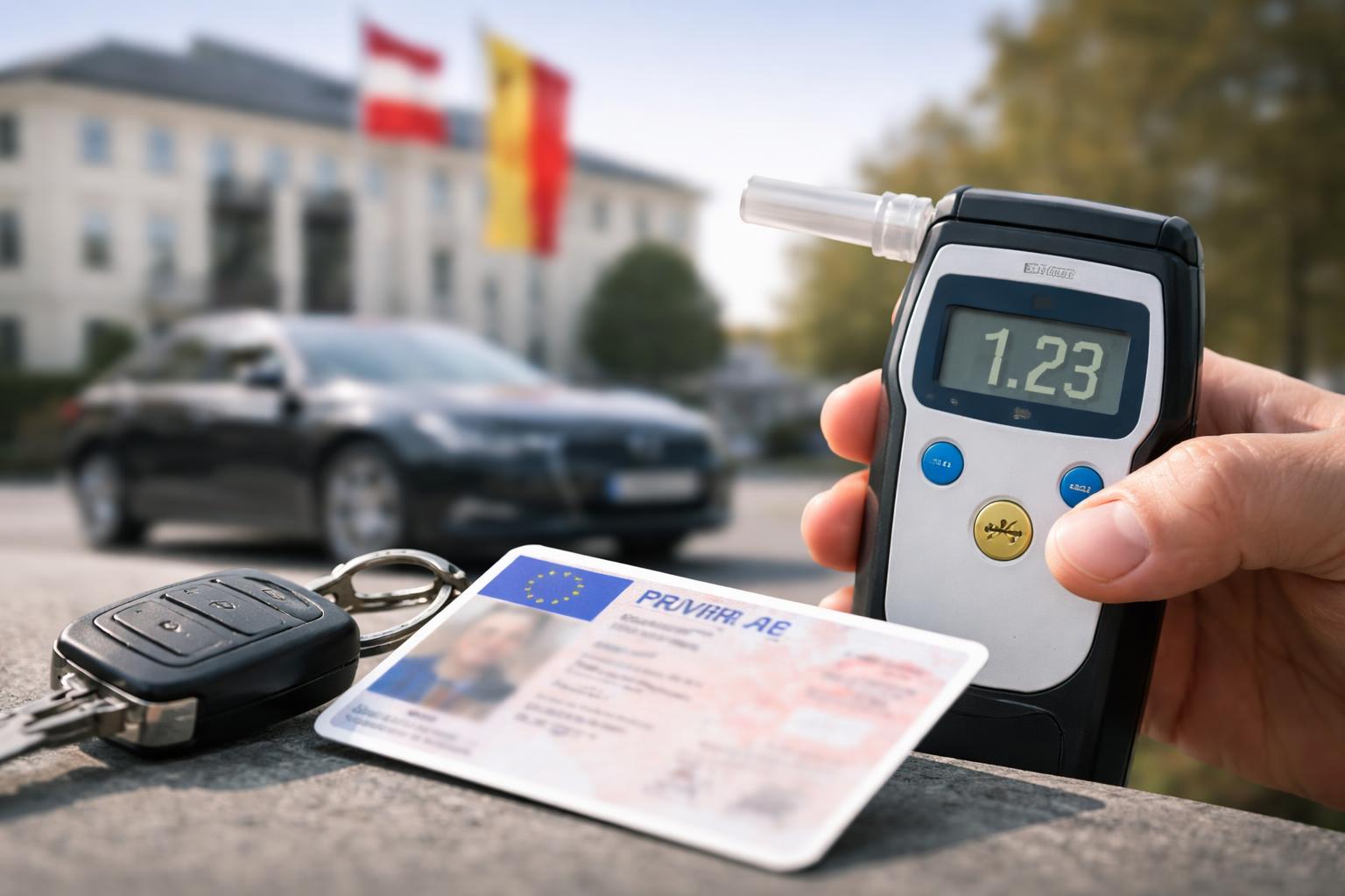 Redaktionelle Szene zum Thema „Hofer behält Mandat im Burgenland trotz Führerscheinabnahme“