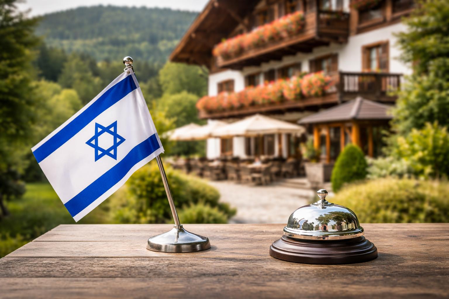 Redaktionelle Szene zum Thema „Hotel im Bayerischen Wald entschuldigt sich nach antisemitischer Absage“