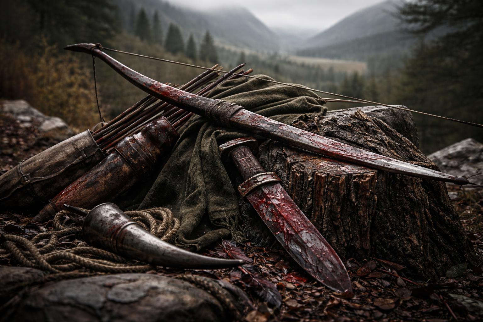 Redaktionelle Szene zum Thema „Hugh Jackman spielt Robin Hood als brutalen Gewaltverbrecher“