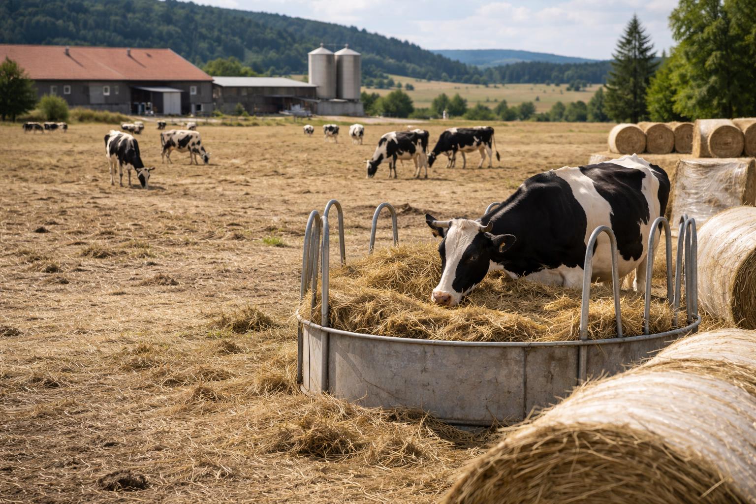 Redaktionelle Szene zum Thema „IG Milch fordert rasche Hilfe für Milchviehbetriebe wegen Dürre“