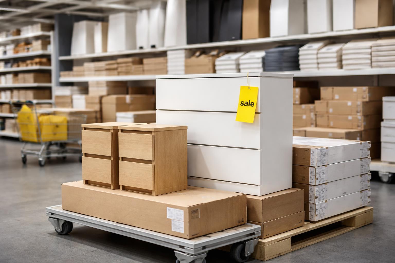 Redaktionelle Szene zum Thema „Ikea nimmt einzelne Möbel der Malm-Serie aus dem Sortiment“