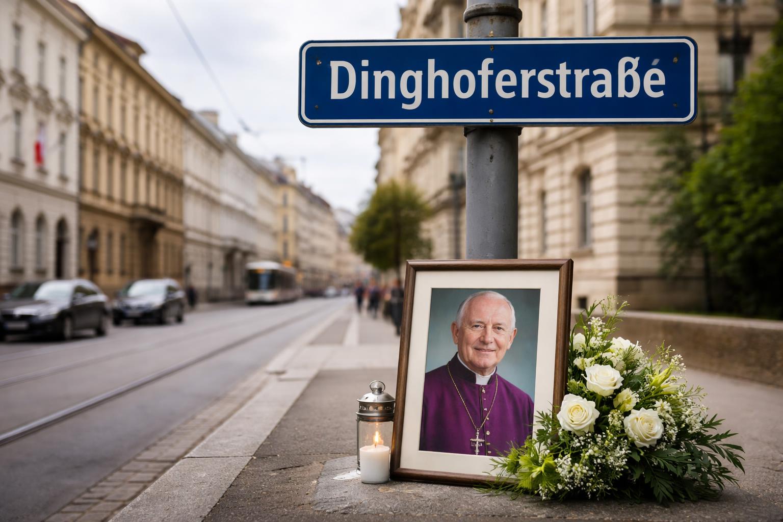 Redaktionelle Szene zum Thema „Initiative will Linzer Dinghoferstraße nach Bischof Aichern benennen“