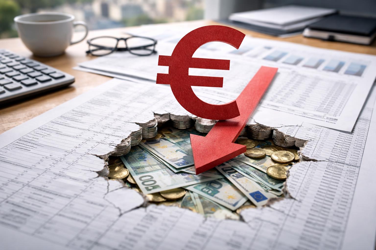 Redaktionelle Szene zum Thema „Insolvenzentgeltfonds droht 2027 ein Loch von mehr als 160 Millionen Euro“