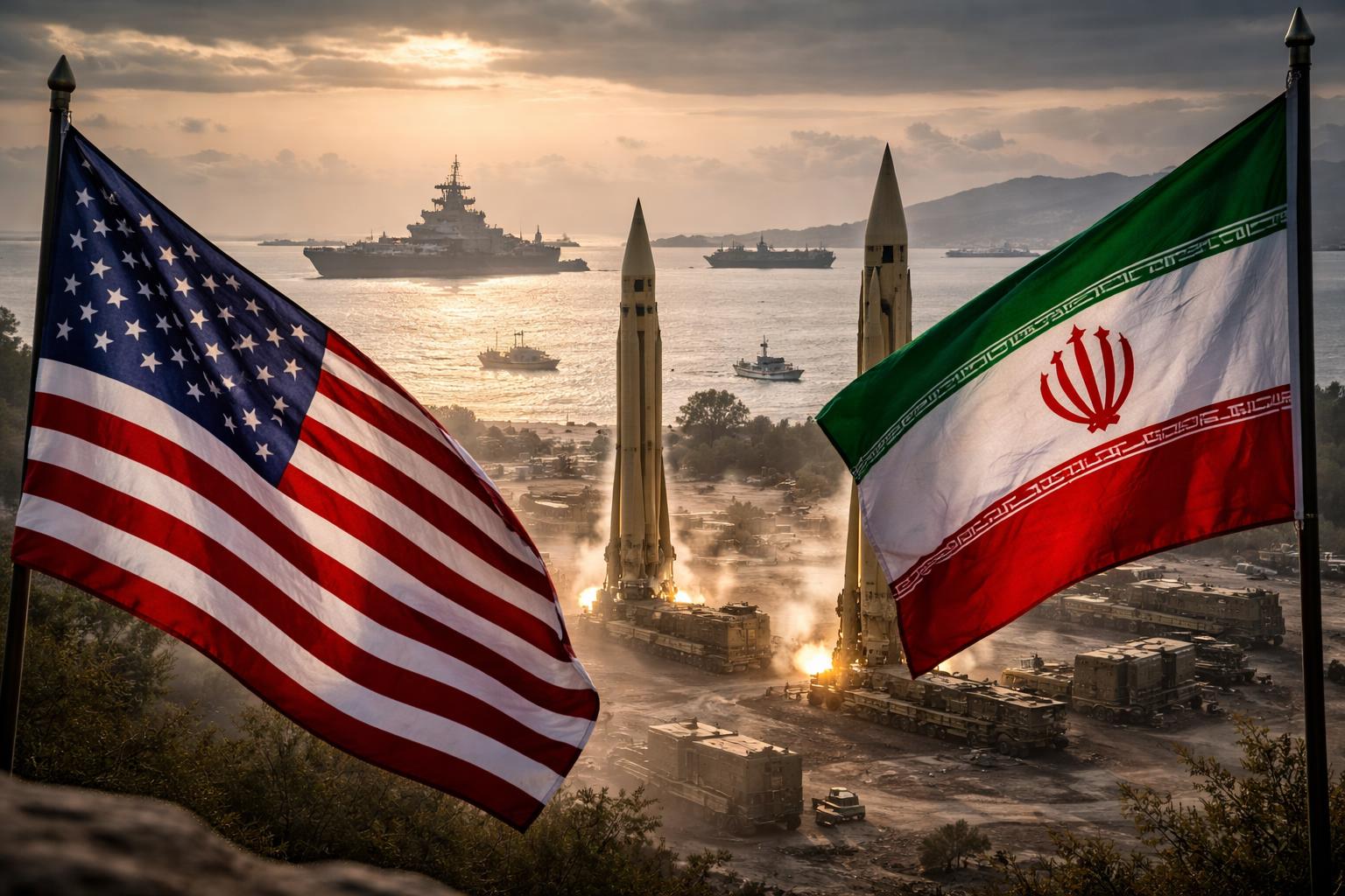 Redaktionelle Szene zum Thema „Iran-Abkommen bleibt vage: Experte sieht Trump in „Position der Schwäche““