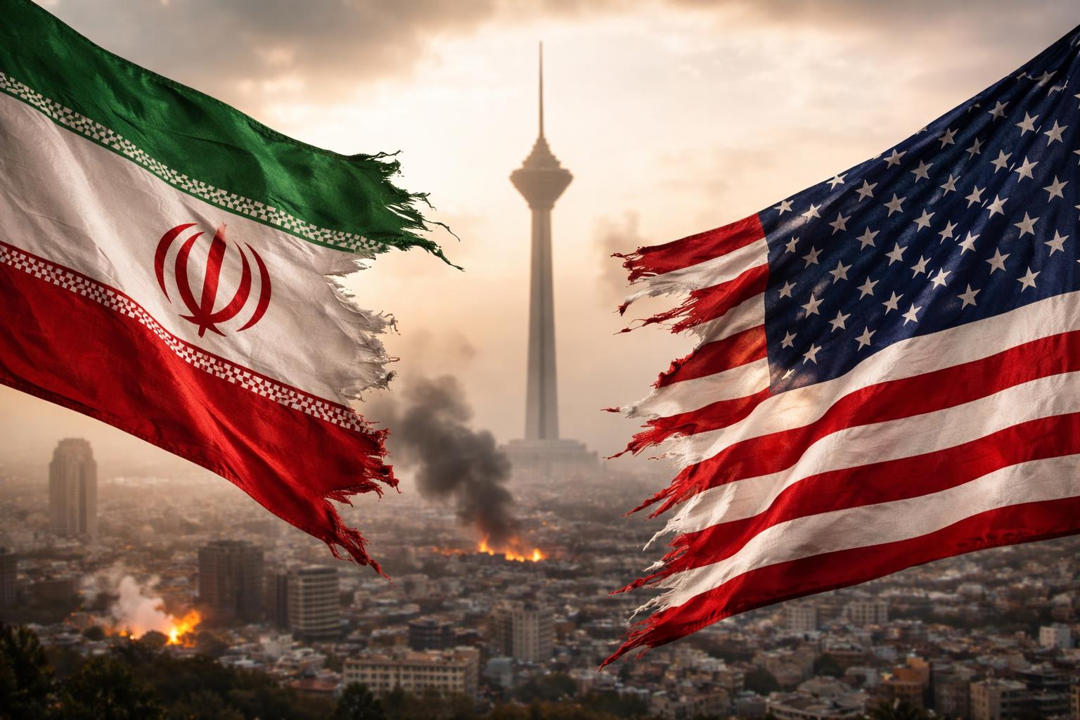 Redaktionelle Szene zum Thema „Iran erklärt Rahmenabkommen mit den USA für beendet“