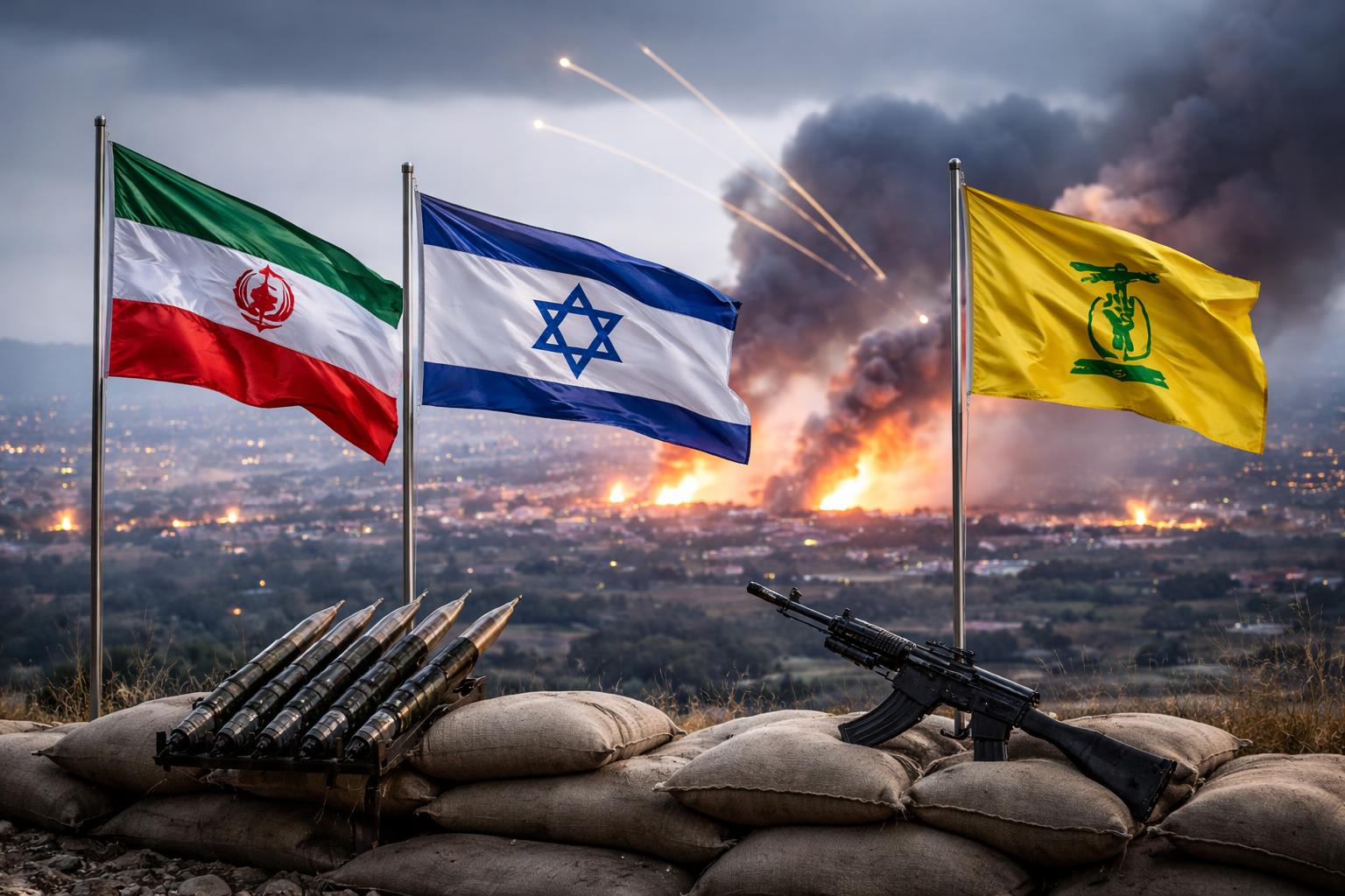 Redaktionelle Szene zum Thema „Iran-Experte: Neue Angriffe ändern das Kräfteverhältnis im Nahen Osten kaum“