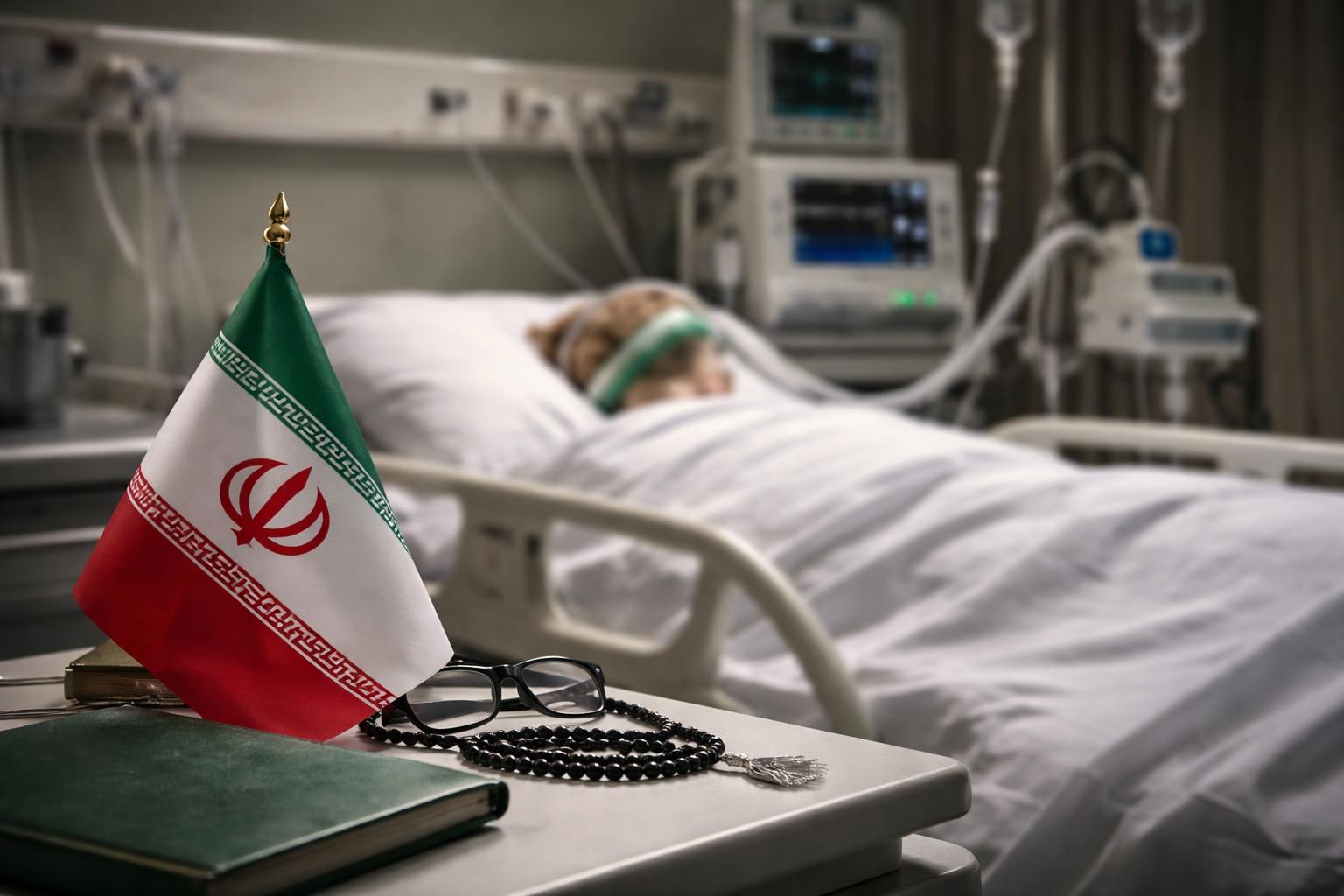 Redaktionelle Szene zum Thema „Iran nennt erstmals Details zu Khameneis Verletzungen“