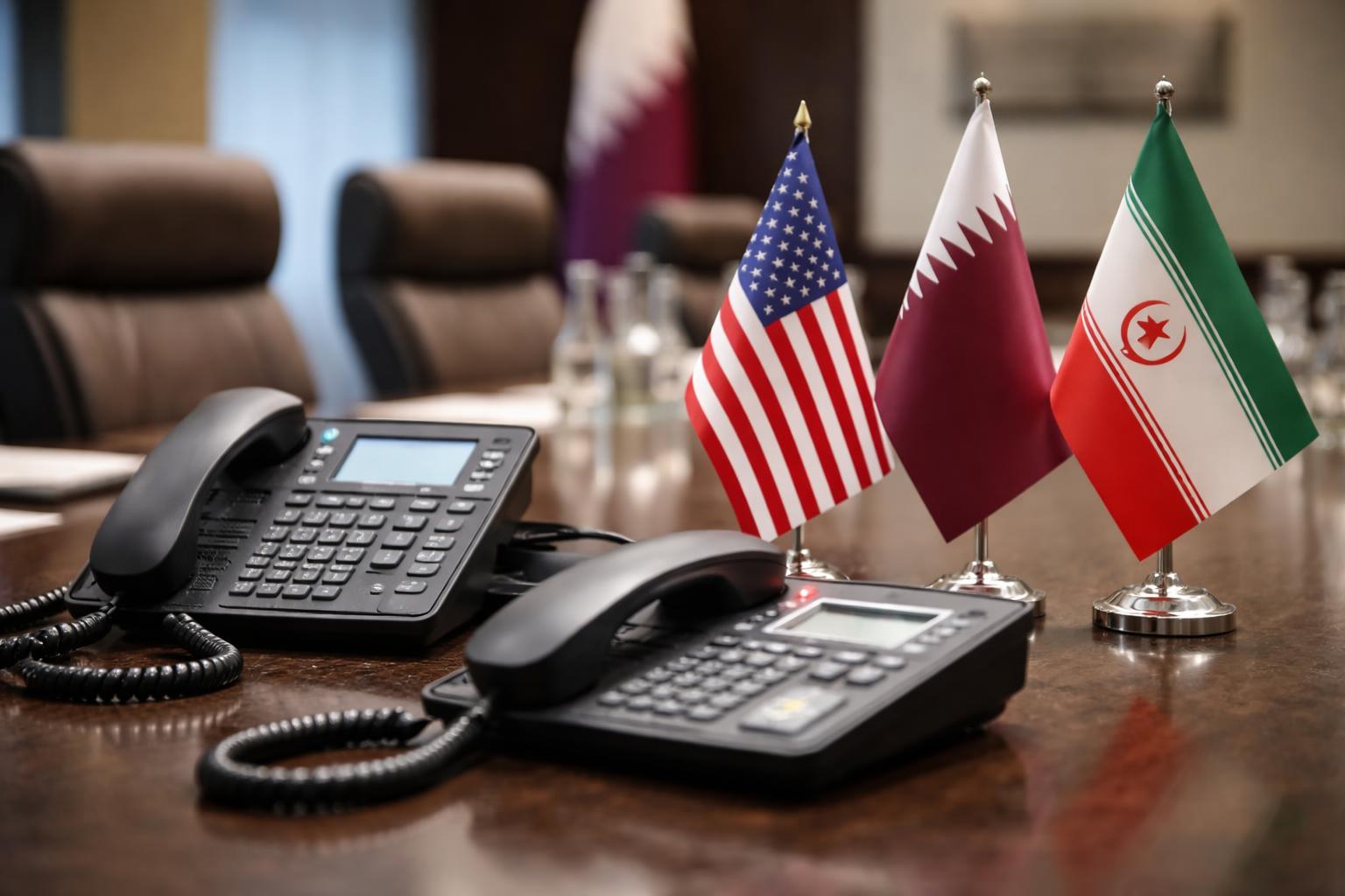 Redaktionelle Szene zum Thema „Iran und USA richten neuen Kommunikationskanal ein, um Verstöße zu melden“