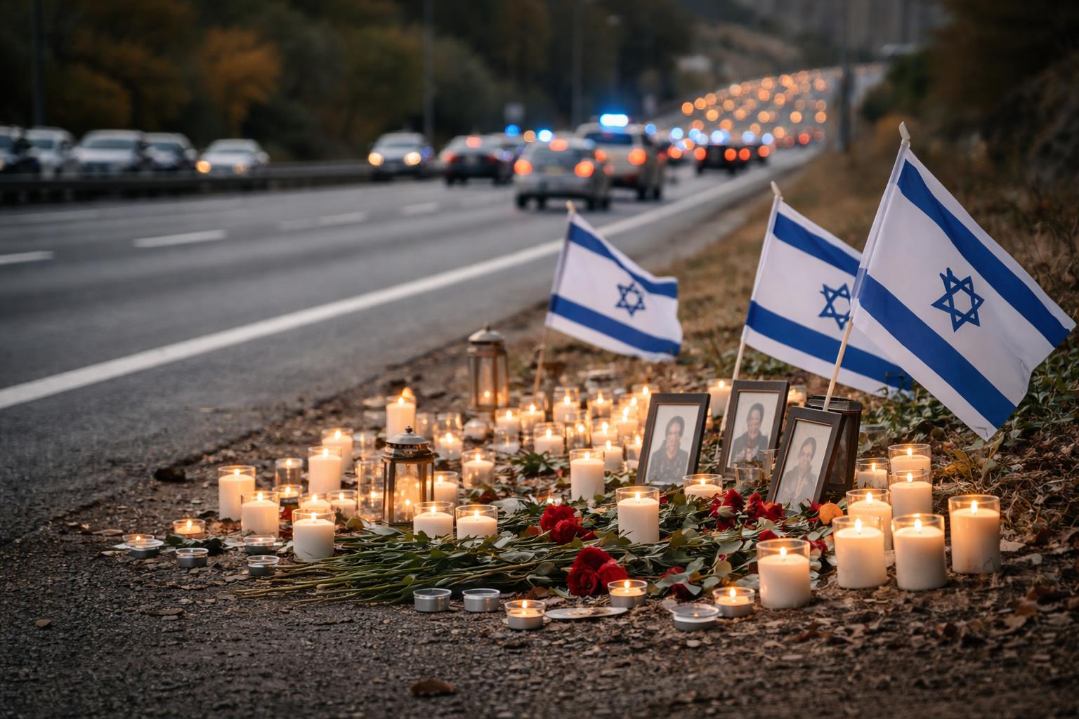 Redaktionelle Szene zum Thema „Israel gedenkt des Hamas-Überfalls vom 7. Oktober zum dritten Mal“