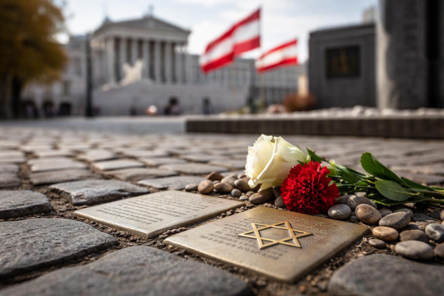 Redaktionelle Szene zum Thema „Jüngere sehen Österreich stärker in historischer Verantwortung gegen Antisemitismus“