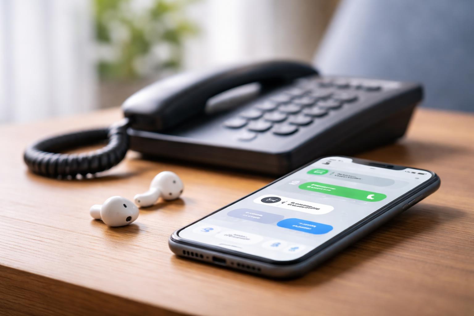 Redaktionelle Szene zum Thema „Junge Österreicher greifen lieber zum Smartphone als zum Telefonhörer“