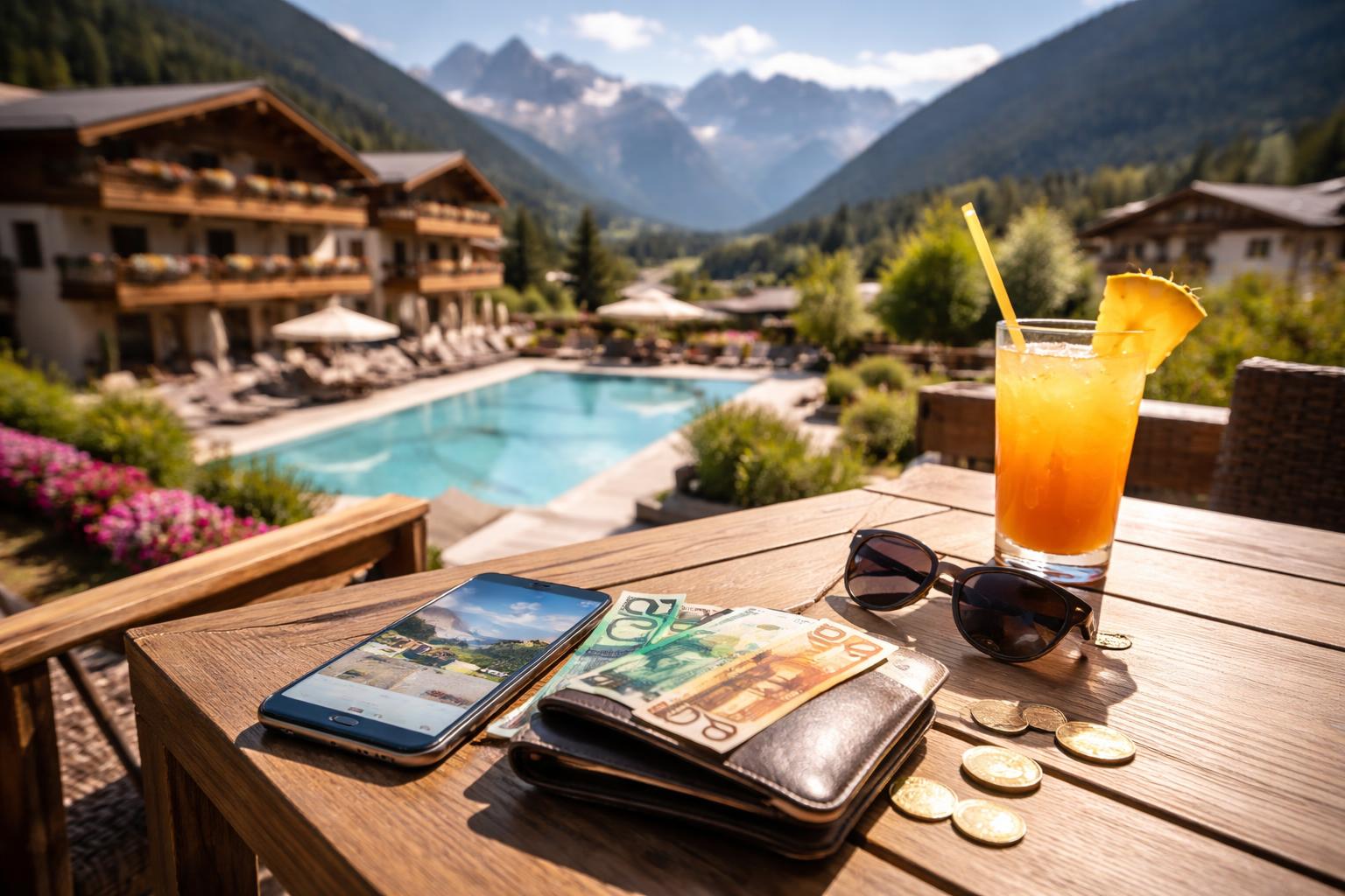 Redaktionelle Szene zum Thema „Junge Urlauber geben in Österreich mehr Geld aus als ältere Gäste“