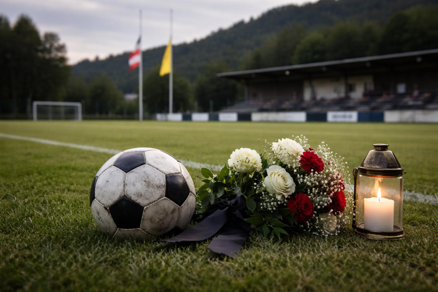Redaktionelle Szene zum Thema „Kärntens Fußball trauert um Fritz Aufschlager“