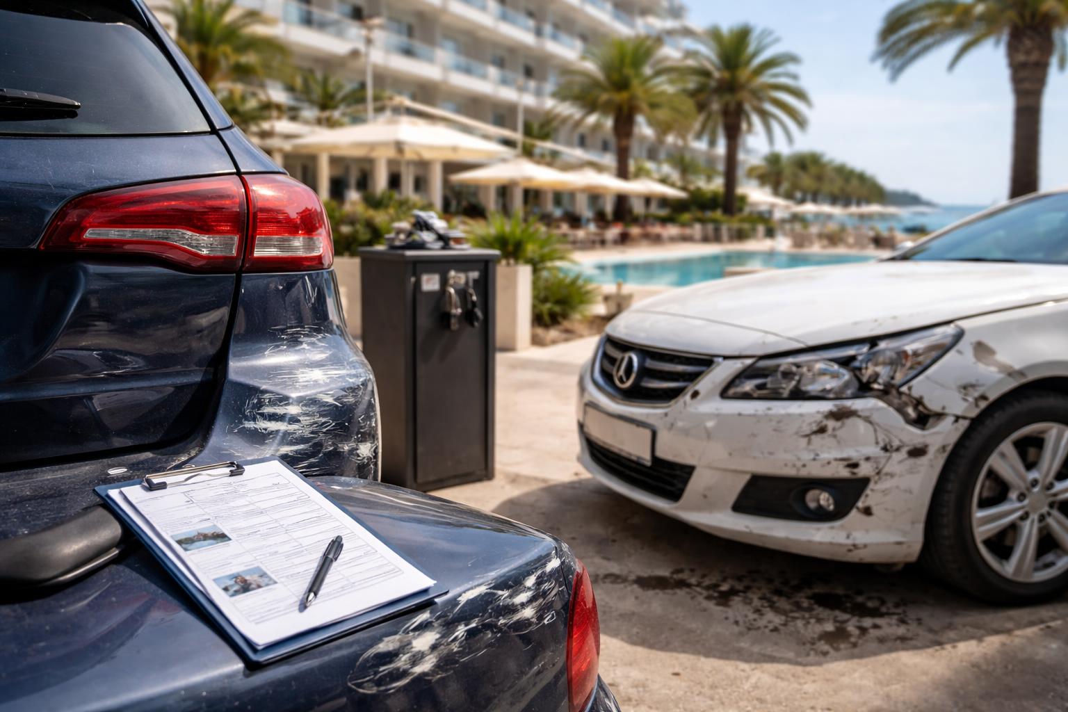 Redaktionelle Szene zum Thema „Kärntner Familie klagt nach mutmaßlichen Schäden an Autos in Hotel an der Adria“