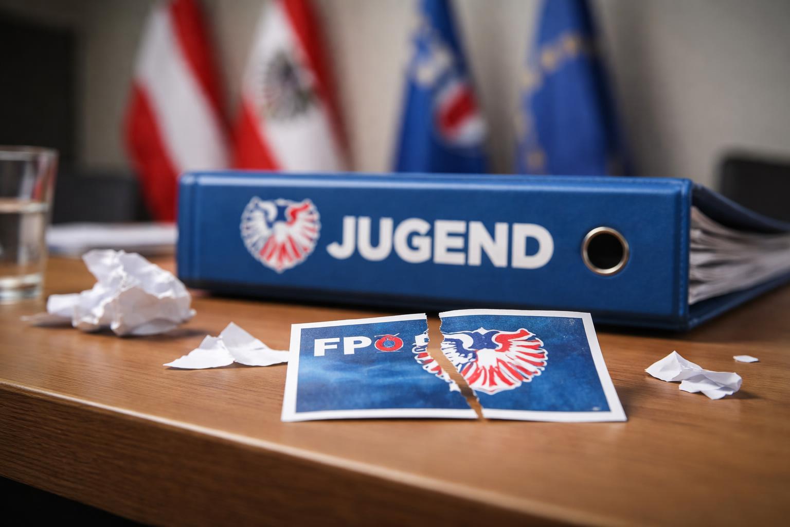 Redaktionelle Szene zum Thema „Kärntner FPÖ schließt Jugendobmann Viktor Erdesz aus“