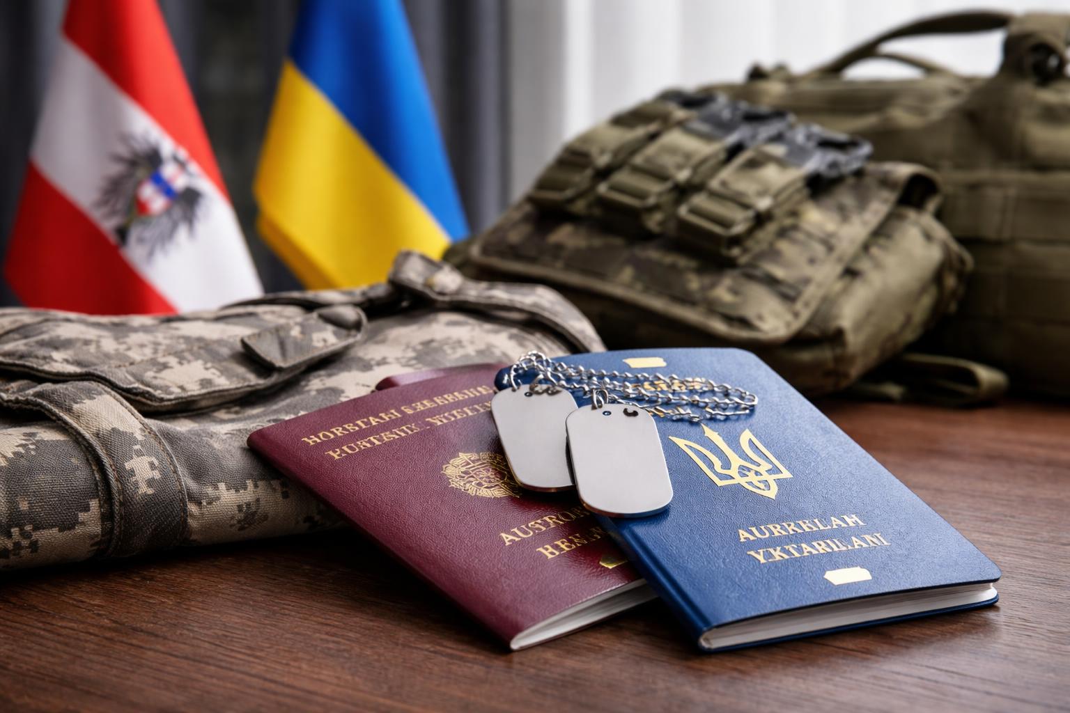 Redaktionelle Szene zum Thema „Karner verlangt Ende des Schutzstatus für ukrainische Männer“