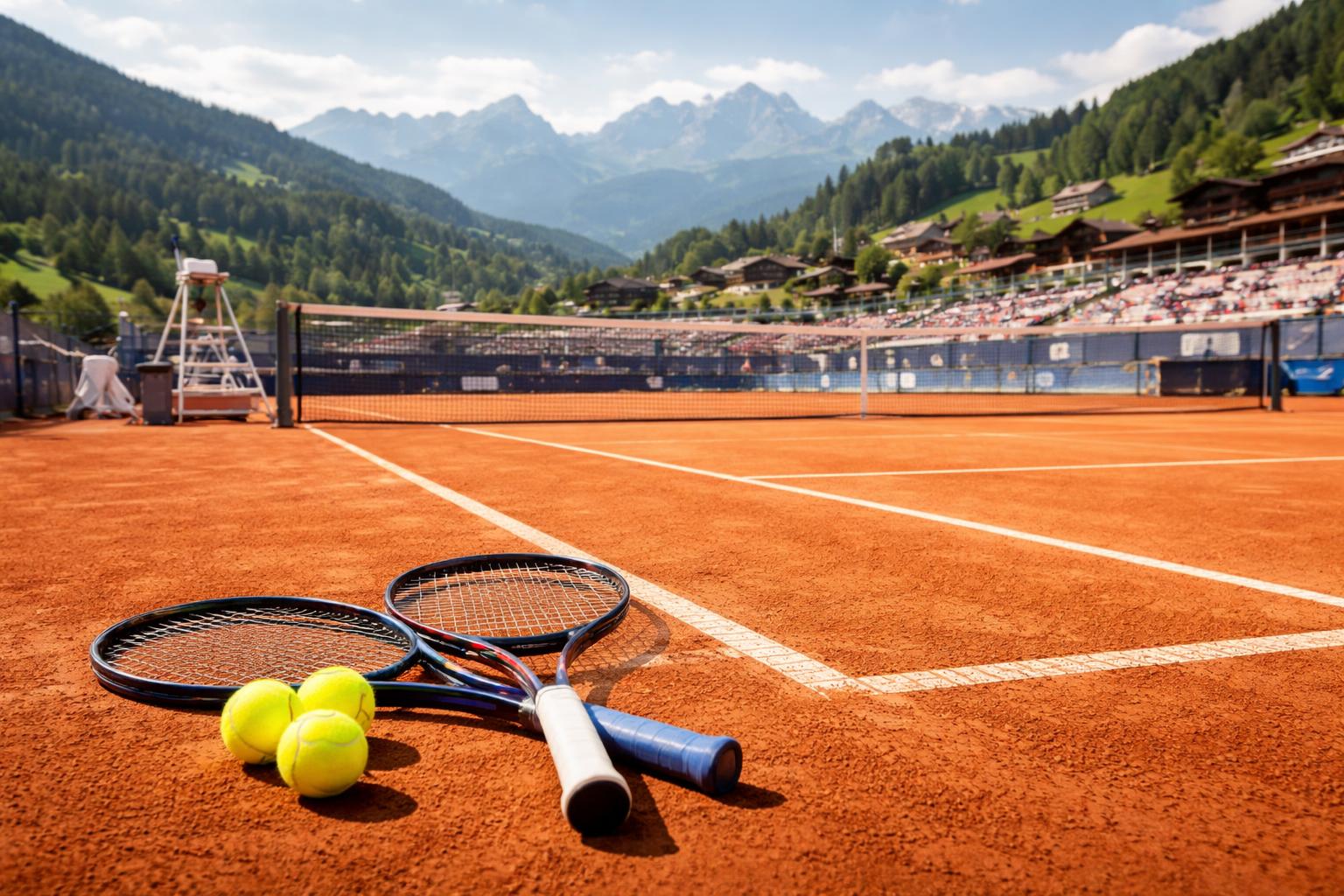 Redaktionelle Szene zum Thema „Kitzbühel lockt mit Top-Besetzung – Österreichs Tennisspieler ohne Rückenwind“