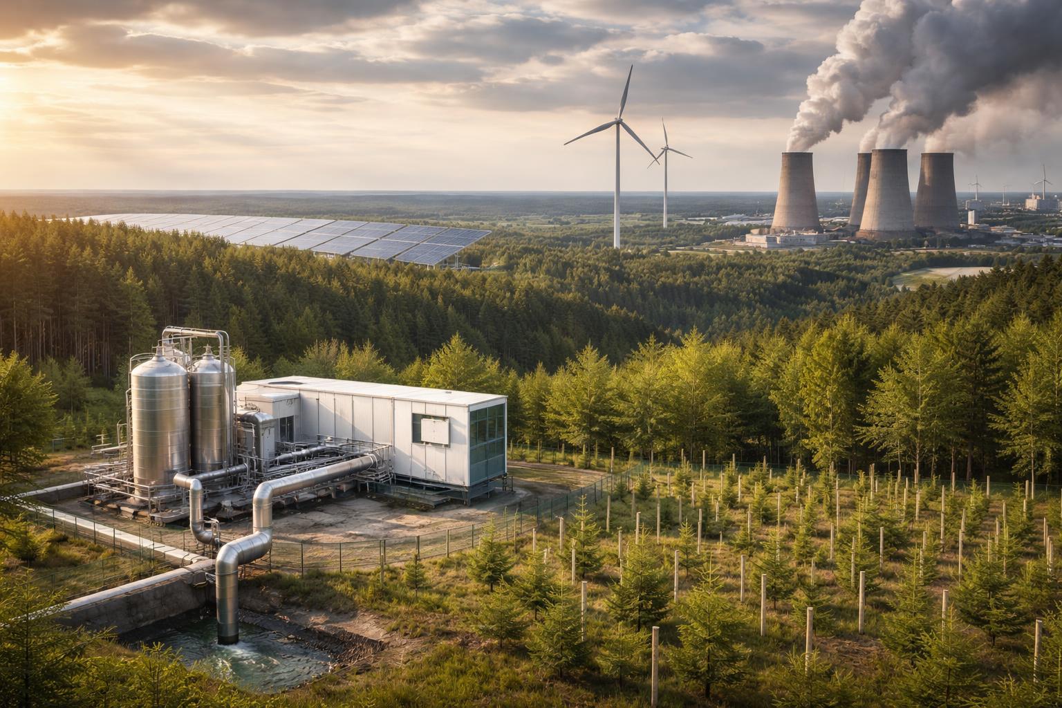 Redaktionelle Szene zum Thema „Klimawandel bleibt Herausforderung trotz neuer Szenarien“