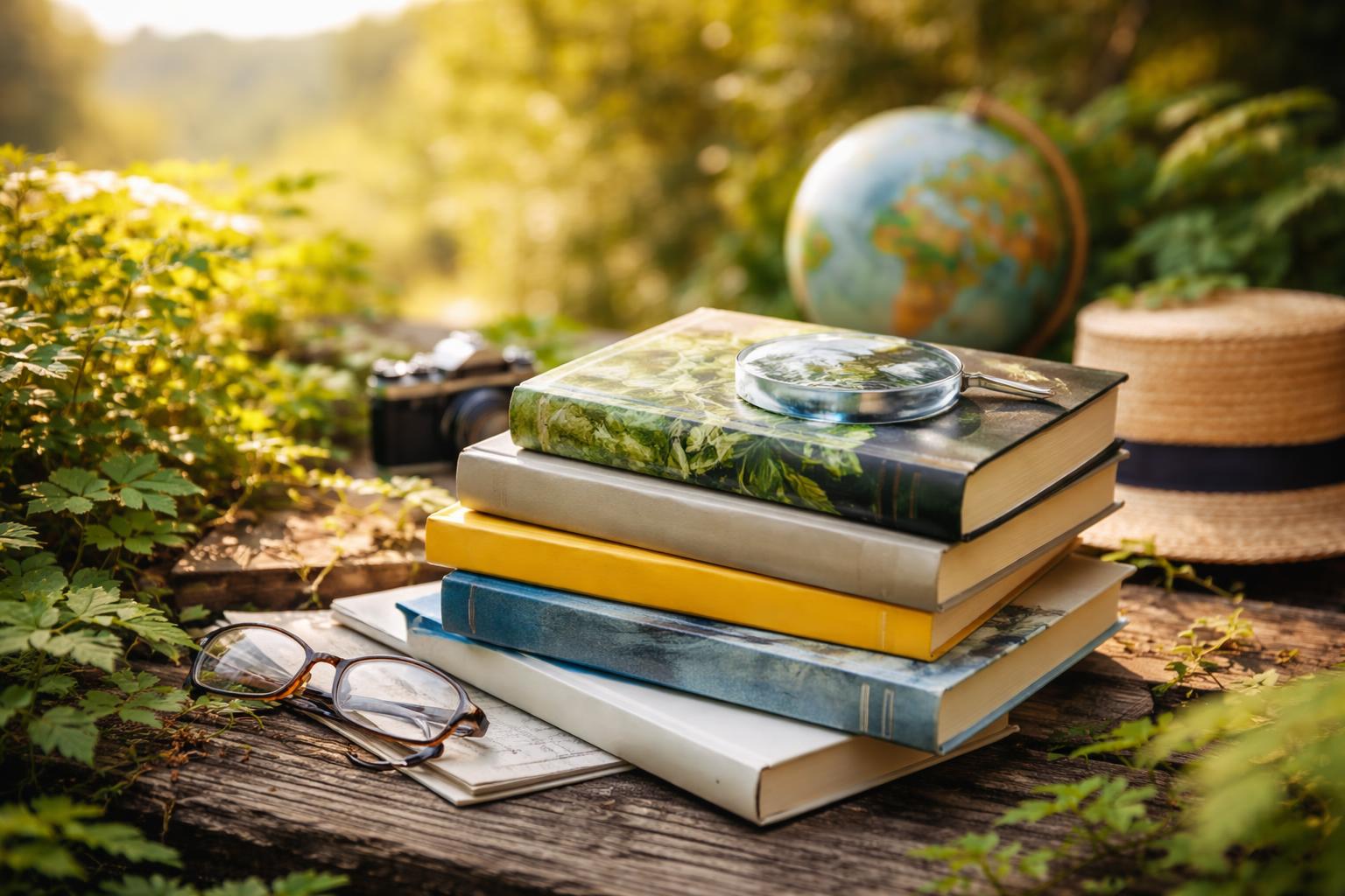 Redaktionelle Szene zum Thema „Klimawandel, Kontroversen und literarische Reisen: Diese Bücher stechen heuer hervor“