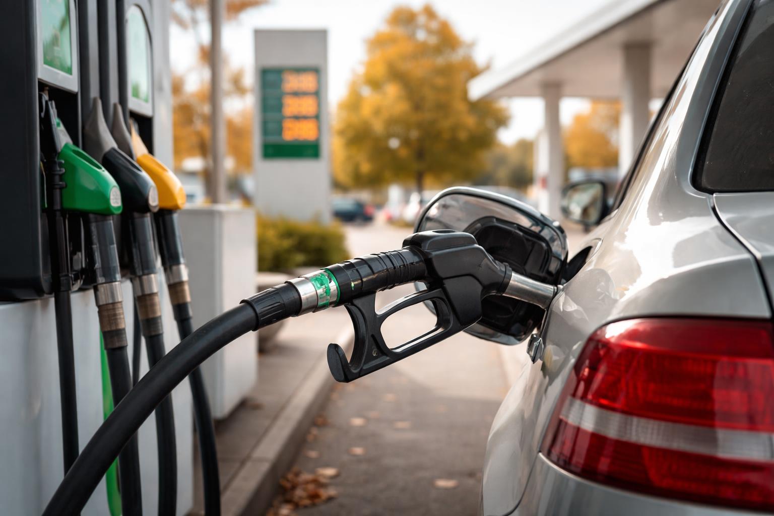 Redaktionelle Szene zum Thema „Klimaziel könnte Sprit an den Tankstellen teurer machen“